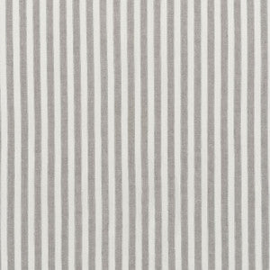 Regatta Linen Stripe Stone 70035 by Schumacher Designer Fabric