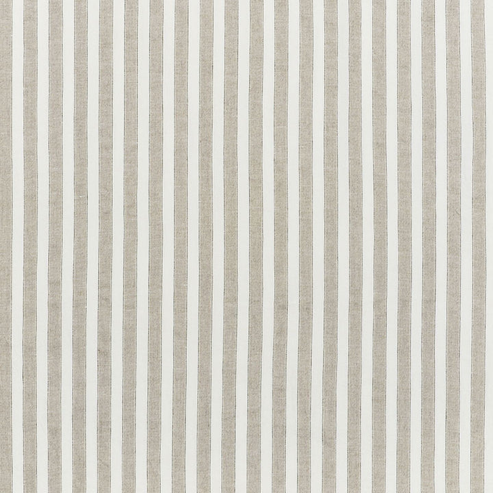 Regatta Linen Stripe Linen 70036 by Schumacher Designer Fabric Essentials-Sheers-Casements 100% Linen Martindale 3,000 Horizontal: - and Vertical: 1 118 - Swanky Fabrics -