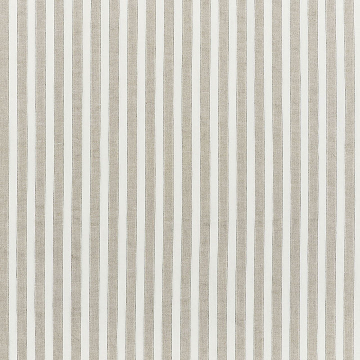 Regatta Linen Stripe Linen 70036 by Schumacher Designer Fabric ESSENTIALS: SHEERS & CASEMENTS I See Sample ITALY LIGHT DUTY </p><p>Repeat: Horizontal: - and Vertical: 1" (3CM) 118" (300CM) - Swanky Fabrics -
