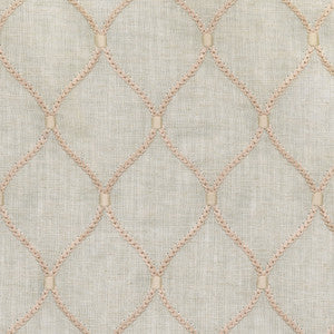 Deane Embroidery Blush-Nc 700500 by Williamsburg Designer Fabric