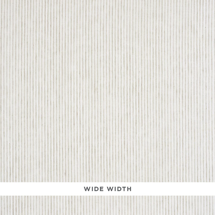 Tori Stripe Linen 70060 by Schumacher Designer Fabric ESSENTIALS: SHEERS & CASEMENTS I LINEN 100% TURKEY </p><p>Repeat: Horizontal: and Vertical: 3/8" (1CM) 119 - Swanky Fabrics -