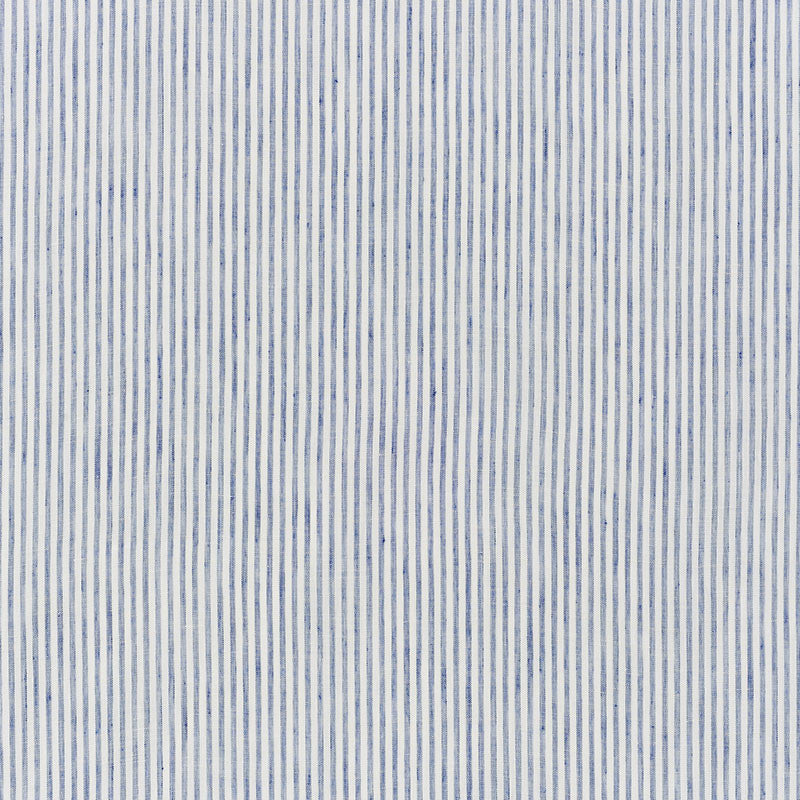 Tori Stripe Navy 70067 by Schumacher Designer Fabric ESSENTIALS: SHEERS & CASEMENTS I See Sample TURKEY LIGHT DUTY </p><p>Repeat: Horizontal: - and Vertical: 3/8" (1CM) 118" (300CM) - Swanky Fabrics -