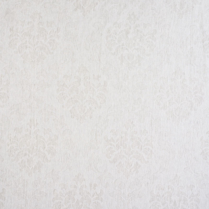 Harper Damask Sheer Dove 70080 by Schumacher Designer Fabric Essentials-Sheers-Casements 100% Linen - Horizontal: 22.5 and Vertical: 24.5 126 - Swanky Fabrics -
