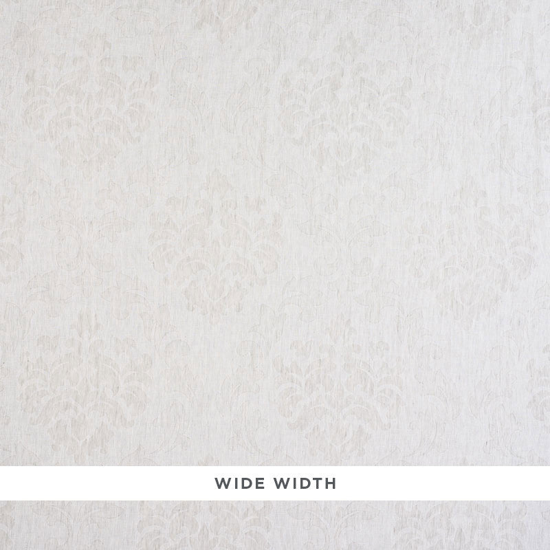 Harper Damask Sheer Dove 70080 by Schumacher Designer Fabric ESSENTIALS: SHEERS & CASEMENTS II LINEN 100% ITALY </p><p>Repeat: Horizontal: 22 1/2" (57CM) and Vertical: 24 1/2" (62CM) 126 - Swanky Fabrics -