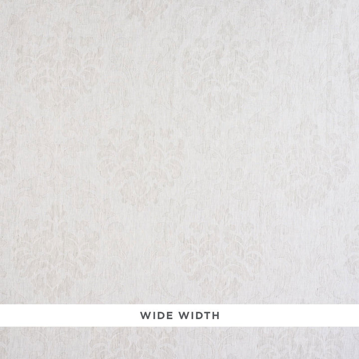 Harper Damask Sheer Dove 70080 by Schumacher Designer Fabric ESSENTIALS: SHEERS & CASEMENTS II LINEN 100% ITALY </p><p>Repeat: Horizontal: 22 1/2" (57CM) and Vertical: 24 1/2" (62CM) 126 - Swanky Fabrics -