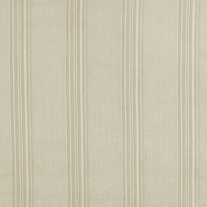 Banded Stripe Oyster 70110 by Schumacher Designer Fabric Essentials-Sheers-Casements 37% Cotton, 37% Linen, 26% Viscose - Horizontal: - and Vertical: 7 56 - Swanky Fabrics -