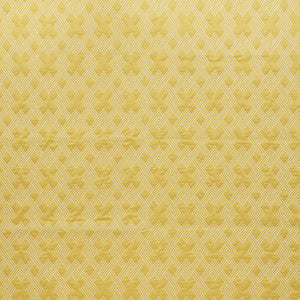 Hix Yellow 70140 by Schumacher Designer Fabric
