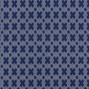 Hix Navy 70142 by Schumacher Designer Fabric