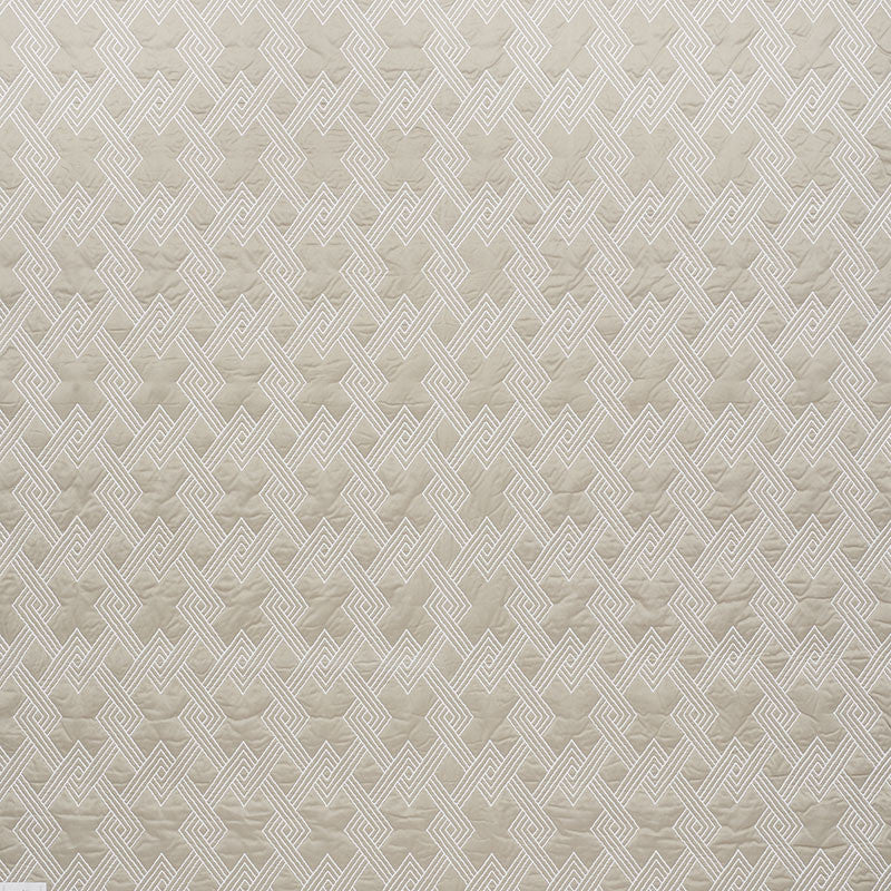 Hix Stone 70143 by Schumacher Designer Fabric Clique 43% Cotton, 24% Spun, 4% Spun, 29% Polywadding - Horizontal: 4.5 and Vertical: 6.25 50 1/2&amp;#39; - Swanky Fabrics -