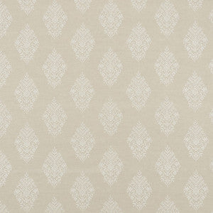 Zinda Embroidery Sand 70220 by Schumacher Designer Fabric
