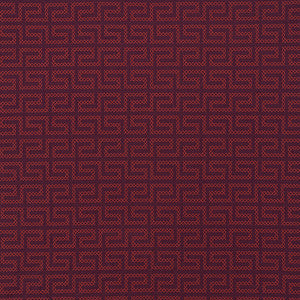 A Maze Embroidery Berry 70234 by Schumacher Designer Fabric