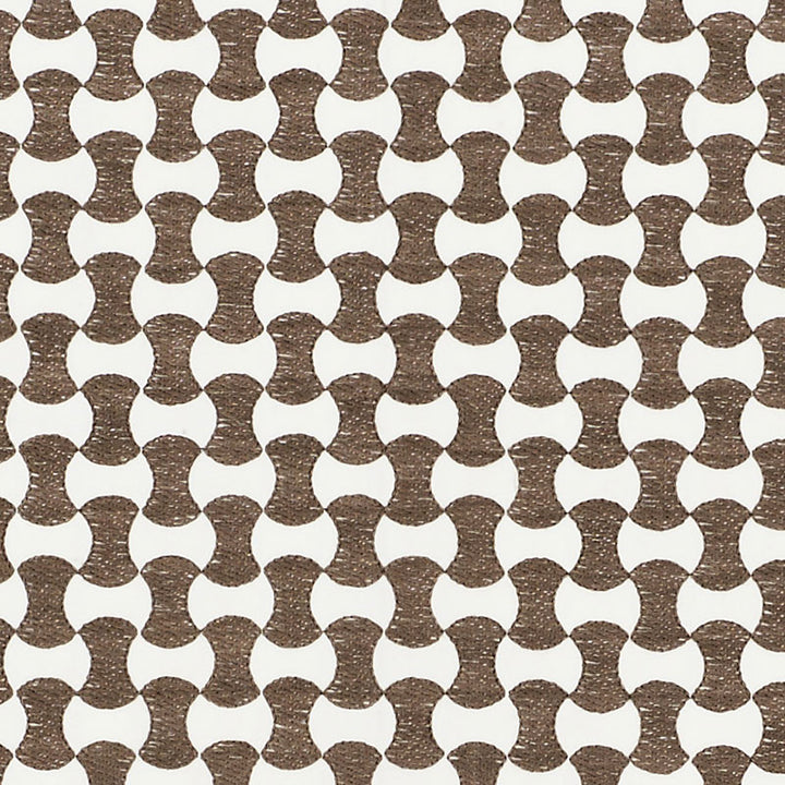 Nolita Embroidery Taupe 70371 by Schumacher Designer Fabric ESSENTIALS: SMALL-SCALE UPHOLSTERY I COTTON 63% SPUN VISCOSE 37% INDIA MARTINDALE 10,000 </p><p>Repeat: Horizontal: 3/4" (2CM) and Vertical: 1 1/2" (4CM) 50.625 - Swanky Fabrics -