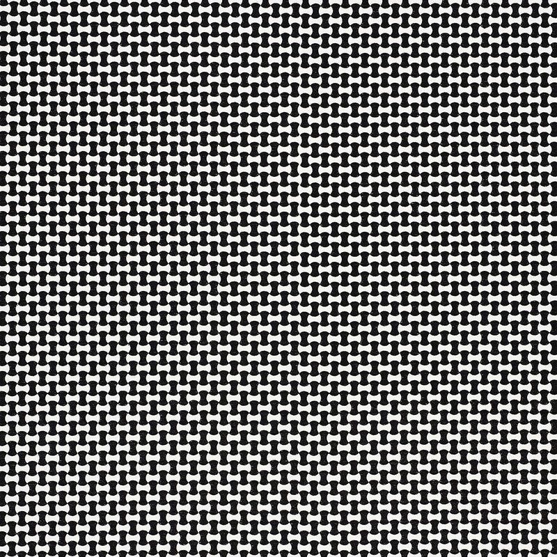 Nolita Embroidery Black 70372 by Schumacher Designer Fabric Essentials-Small-Scale-Upholstery-Fabrics 63% Cotton, 37% Spun Martindale 10,000 Horizontal: 3/4- and Vertical: 1.5 50.625 - Swanky Fabrics -