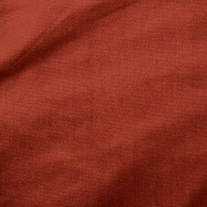 Venetian Silk Velvet Red Ochre 70442 by Schumacher Designer Fabric