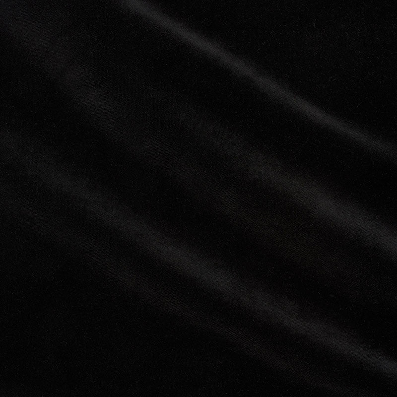 Rocky Performance Velvet Black 70474 by Schumacher Designer Fabric PERFECT BASICS See Sample UNITED STATES OF AMERICA HEAVY DUTY </p><p>Repeat: Horizontal: - and Vertical: - 54" (137CM) - Swanky Fabrics -