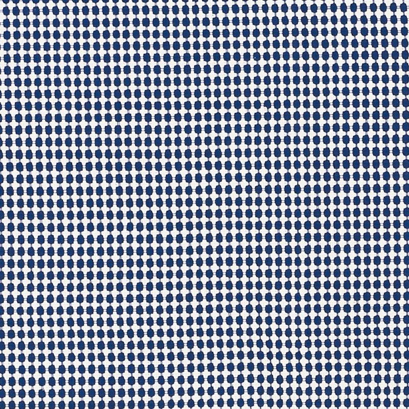 Zipster Navy 70524 by Schumacher Designer Fabric Essentials-Small-Scale-Upholstery-Fabrics 100% Cotton - Horizontal: 1/4- and Vertical: 3/8- 54 - Swanky Fabrics -