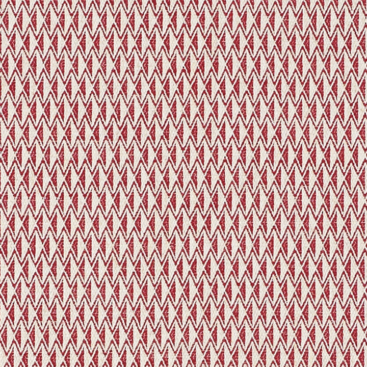 Greenpoint Red 70547 by Schumacher Designer Fabric Essentials-Small-Scale-Upholstery-Fabrics 44% Linen, 28% Viscose, 22% Cotton, 6% Polyester Wyzenbeek 20,000 Horizontal: 1/2- and Vertical: 1.5 56.5 - Swanky Fabrics -