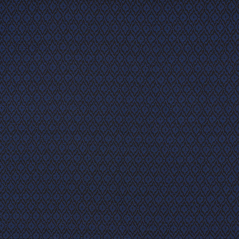 Red Hook Midnight 70554 by Schumacher Designer Fabric ESSENTIALS: SMALL-SCALE UPHOLSTERY I See Sample - - </p><p>Repeat: Horizontal: 1 3/4" (4CM) and Vertical: 3 1/2" (9CM) 55" (140CM) - Swanky Fabrics -