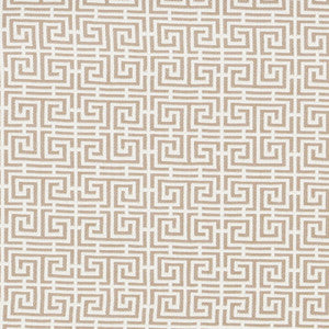 Chinois Fret Natural/Ivory 70563 by Schumacher Designer Fabric