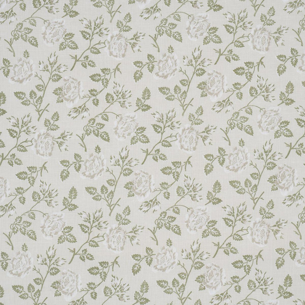 Lavinia Green 182100 by Schumacher Designer Fabric Veere Grenney 13.5" - Swanky Fabrics -