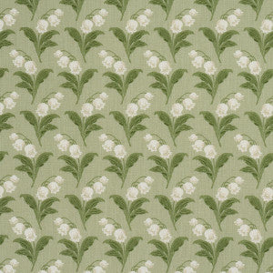 Lily Of The Valley Indoor/Outdoor Moss 182140 by Schumacher Designer Fabric