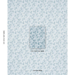 Lavinia Blue 182101 by Schumacher Designer Fabric