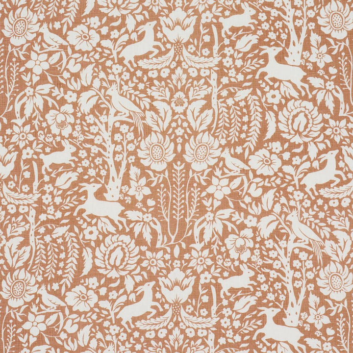 Deerfield Spice 182171 by Schumacher Designer Fabric Craft Revival 12.75" - Swanky Fabrics -