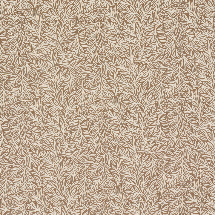 Willow Leaf Mocha 182182 by Schumacher Designer Fabric Craft Revival 6.75" - Swanky Fabrics -