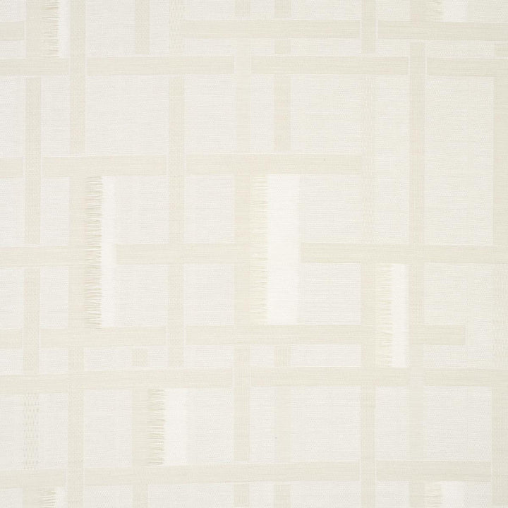 Axel Plaid Wallcovering Parchment 5015720 by Schumacher Designer Wallpaper Patterson Flynn 55.12" - Swanky Fabrics -