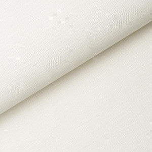 Linen Pliss Wallcovering Ivory 5015892 by Schumacher Designer Wallpaper