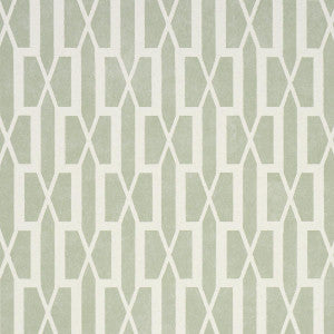 Belvedere Celadon 5015911 by Schumacher Designer Wallpaper