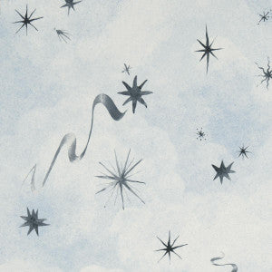 Luminaries Clear Blue 5016010 by Schumacher Designer Wallpaper