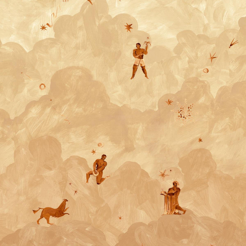 Ascendance 3 Dusk 5016030 by Schumacher Designer Wallpaper Backdrop X Xavier Donnelly 162.0" - Swanky Fabrics -