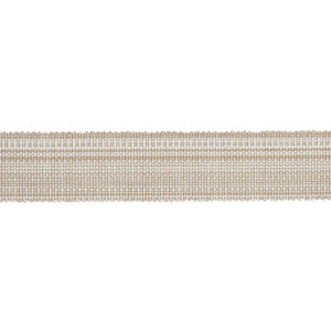 Cotton Stri Tape Medium Sand 83940 by Schumacher Designer Trim