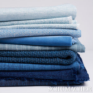 Pippa Indoor/Outdoor Chambray 84175 by Schumacher Designer Fabric