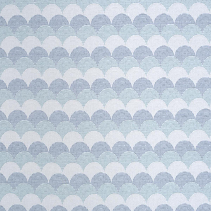 Prairie Hills Blues 84360 by Schumacher Designer Fabric Craft Revival 2.5" - Swanky Fabrics -