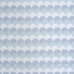 Prairie Hills Blues 84360 by Schumacher Designer Fabric