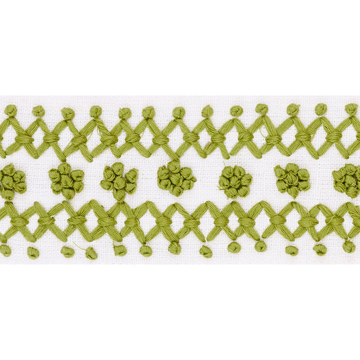 Sunnyvale Tape Leaf 70638 by Schumacher Fabric Schumacher Fabric Sunnyvale Tape Leaf 70638Fabric LINEN 70% INDIA </p><p>Repeat: H: HORZ. 3/4" (2CM) , V: 2.25 - Fabric Carolina -