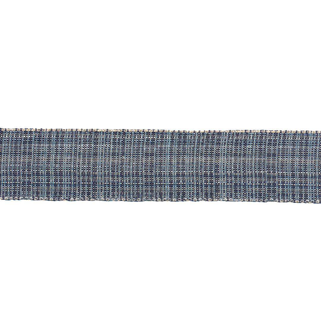 Tweed Tape Medium Indigo 70738 by Schumacher Designer Trim