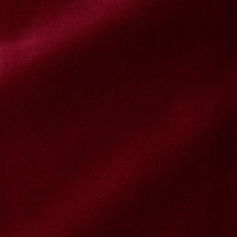 Rocky Performance Velvet Crimson 70821 by Schumacher Designer Fabric Perfect-Basics-Rocky-Performance-Velvet 74% Cotton, 26% Polyester Wyzenbeek 150,000 Horizontal: - and Vertical: - 54 - Swanky Fabrics -
