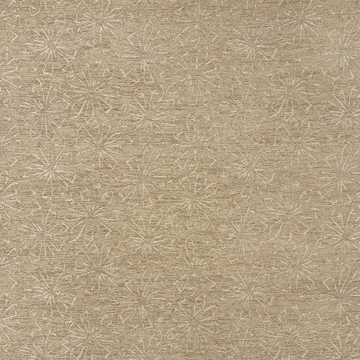 Flower Chenille Sandstone 70861 by Schumacher Designer Fabric Flower-Chenille 73% Rayon, 27% Cotton Wyzenbeek 15,000 Horizontal: 27 and Vertical: 17 54 - Swanky Fabrics -
