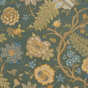 Darsy Tree Of Life Juniper 181880 by Schumacher Designer Fabric