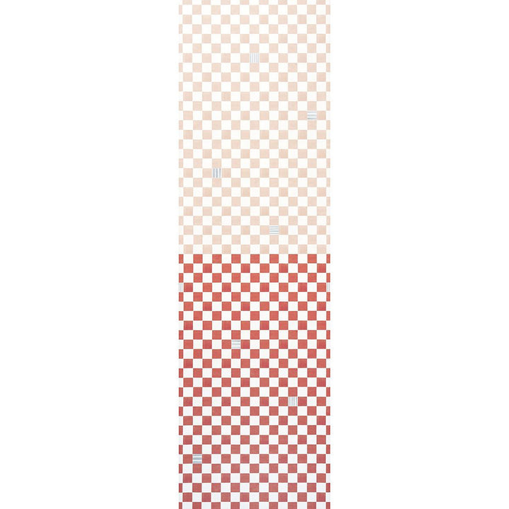 Gambit Panel Earthy Pink & Red 5014265 by Schumacher Designer Wallpaper Backdrop 54.0" - Swanky Fabrics -