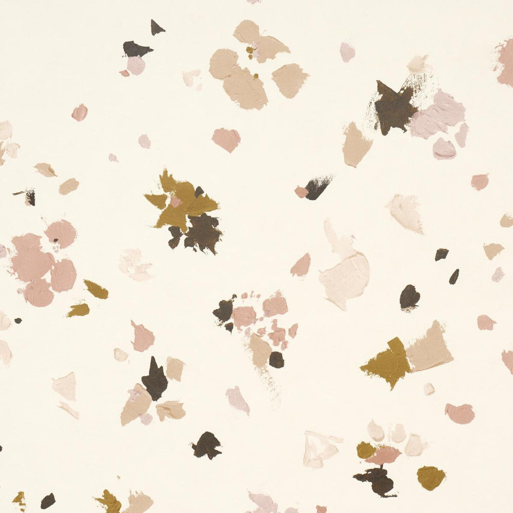 Fairfarren Warm Pink 5014885 by Schumacher Designer Wallpaper Backdrop 54.0" - Swanky Fabrics -