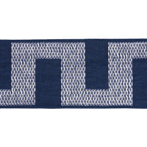 Matrix Tape Navy 79933 by Schumacher Designer Trim