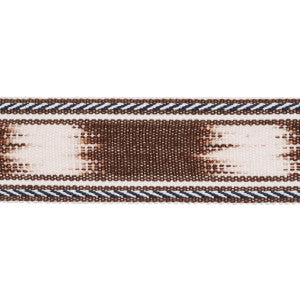 Banyan Tape Narrow Brown 83244 by Schumacher Designer Trim