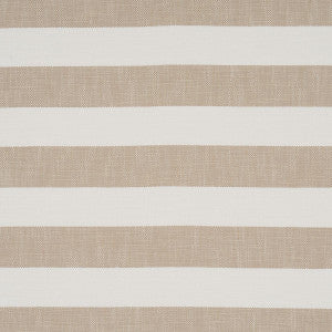 Desert Wide Stripe Sand 83831 by Schumacher Designer Fabric