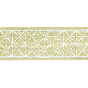 Directoire Tape Narrow Citron 83853 by Schumacher Designer Trim