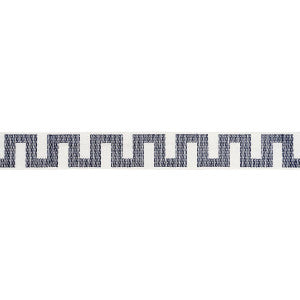 Matrix Tape Narrow Blue 83922 by Schumacher Designer Trim