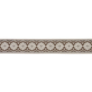 Maximilian Tape Brown 84331 by Schumacher Designer Trim